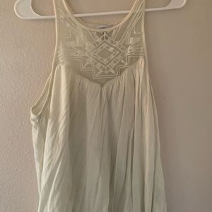 Off white tank top